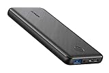 Anker Powerbank 10000mAh, PowerCore Slim 10000, extrem dünner externer Akku, High Speed PowerIQ und...